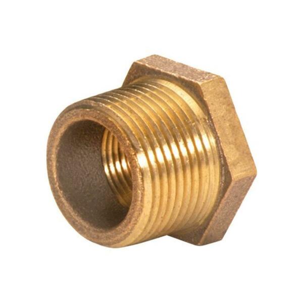 Tinkertools B & K 1.5 x 1 in. Red Brass Lead Free Hex Bushing TI152114